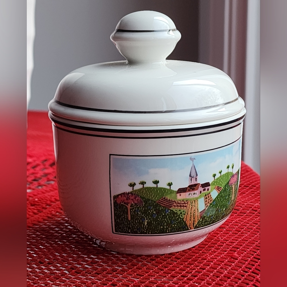 Villeroy & Boch Sugar Bowl with Lid
